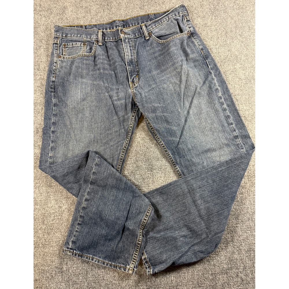 Levis Mens 559 Relaxed Straight Leg Jeans Medium Wash Blue Denim W38 L32
